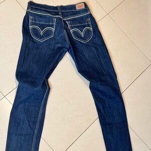 Levi's Dark Blue Skinny Jeans